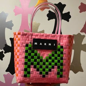 MARNI STRAW BAG